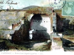 Carthage Restes d'une Chapelle byzantine