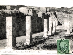 Carthage Ruines d'une Villa Romaine