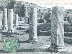Carthage Ruines d'une Villa Romaine