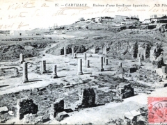 Carthage Ruines d'une basilique byzantine
