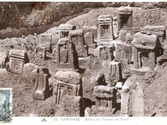 Carthage Steles du Temple de Tanit