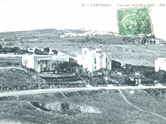 Carthage Vue sur Sidi Bou Said