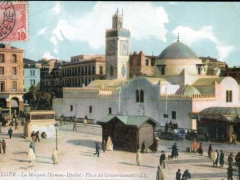 La Mosquee Djemaa Djedid Place du Gouvernement Alger Post Tunesien