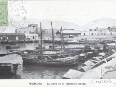 Mahdia Le port et la citadelle arabe