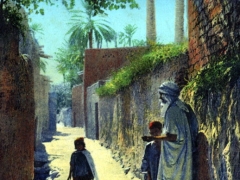 Mendiant arabe