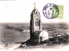 Oran Vue generale et chapelle de Santa Cruz Frankatur Tunesien