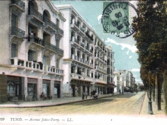 Tunis Avenue Jules Ferry