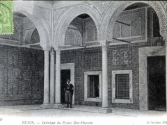 Tunis Interieur du Palais Dar Hussein