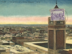 Tunis Vue generale et la Grande Mosquee
