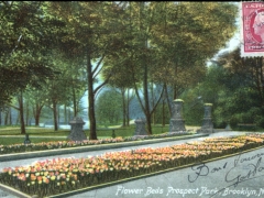 Brooklyn Flower Beds Prospect Park
