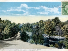 Cincinnati Burnet Woods Boulevard and Lake