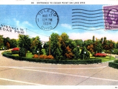 Lake Erie Entrance to Cedar Point