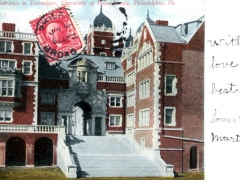 Philadelphia Entrance to Dormitory University