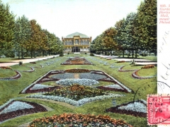 Philadelphia Fairmount Park Sunken Gardens and Horticultueal Hall