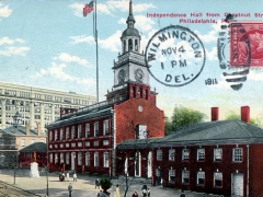 Philadelphia Independence Hall from Chestnut Street
