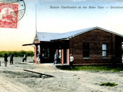 Station Otavifontein an der Bahn Otavi