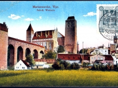 Marienwerder Schloss Westseite