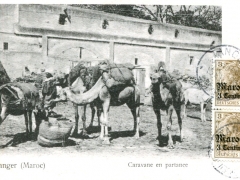 Tanger Caravane en partance
