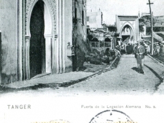 Tanger Puerta de la Legacion Alemana