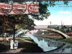 Gleiwitz Partie b d-Kanalbrücke