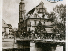 Oppeln-Ev-Kirche-mit-Schlossbrücke-Ersttag