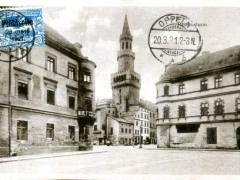Oppeln-Rathausturm-Ersttagstempel