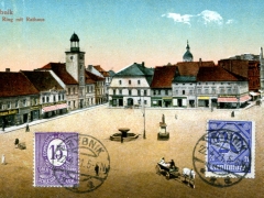Rybnik Ring mit Rathaus
