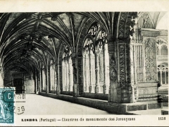 Lisboa Claustros do monumento dos Jeronymos
