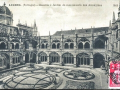 Lisboa Claustros e Jardim do monumento des Jeromymos