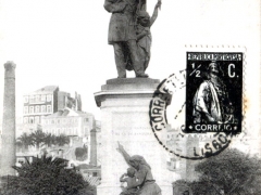 Lisboa Estatua Duque de Sa da Bandeira