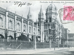 Lisboa Fachada do Convento dos Jeronymos