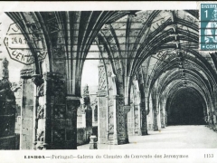 Lisboa Geleria de Claustro do Coavento des Jeronymos