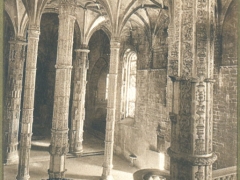 Lisboa Interior da Egreja dos Jeronimos