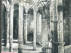 Lisboa Interior de egreja dos Jeronymos