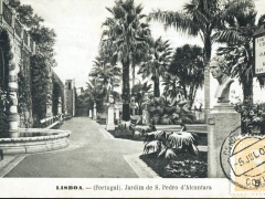 Lisboa Jardim de S Pedro d'Alcantara