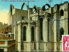 Lisboa Ruinas do Mosteiro do Carmo