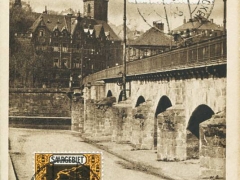 Saarbrücken alte Brücke mit Schlosskirche