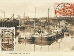 Saarbrücken am Hafen