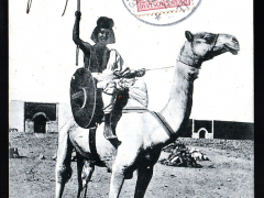 Seepost-Ost-Afrikanische-Hauptlinie-n-Somali-Camel-Rider