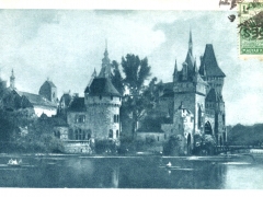 Budapest Burg Vajdahunyad im Stadtwäldchen