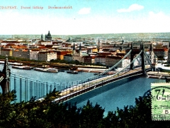 Budapest Dunai latkep Donauansicht