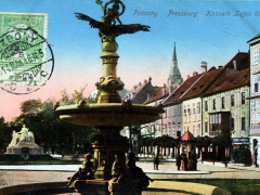 Pozsony Pressburg Kossuth Lajos ter