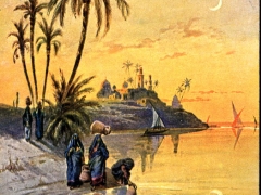 Abend am Nil