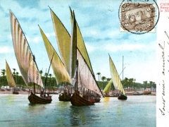 Caire-Barques-sur-le-Nil