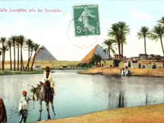 Caire-Inondation-pres-des-Pyramides