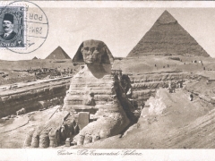 Cairo The Excavated Sphinx