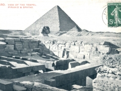 Cairo-View-of-the-Tempel-Pyramid-and-Sphynx