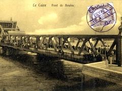 Le Caire Pont de Boulac