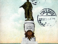 Port Said Monument du Lesseps