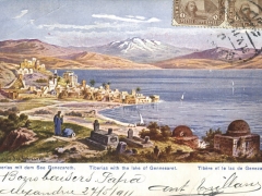 Tiberias mit dem See Genezareth